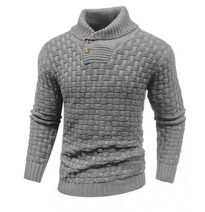 Logd™ | Pullover mit Knopfdetail