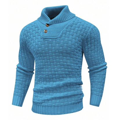Logd™ | Pullover mit Knopfdetail
