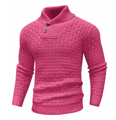 Logd™ | Pullover mit Knopfdetail