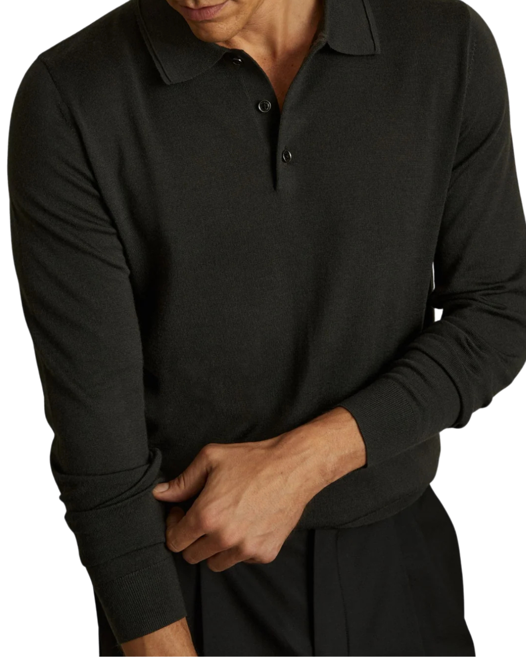 Sebastian™ | Langarm-Poloshirt