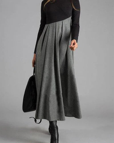 Valvoa - Maxikleid mit langen Ärmeln
