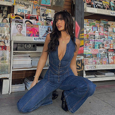 Anika™ | Denim Jumpsuit