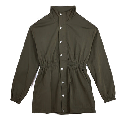 Stria - Winddichte Frauen Mittellange Jacke mit Reißverschluss
