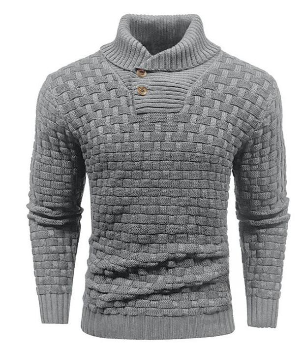 Logd™ | Pullover mit Knopfdetail