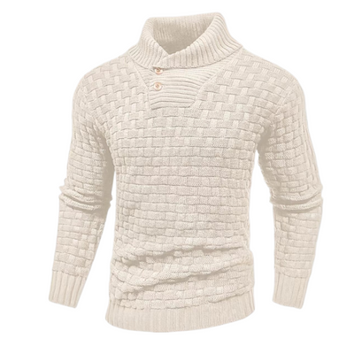Logd™ | Pullover mit Knopfdetail
