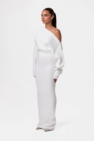 Denise™ | Schulterfreies Kleid