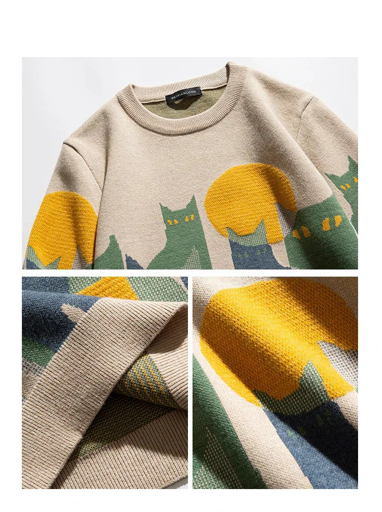 Sam™ | Unisex Katzenpullover