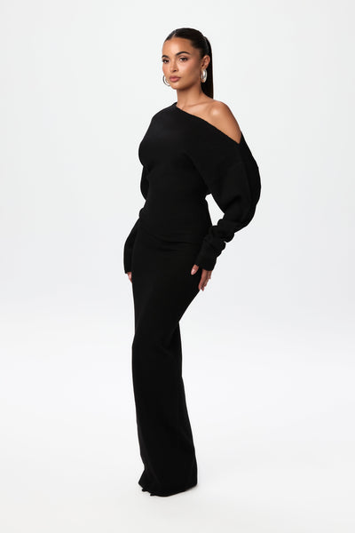 Denise™ | Schulterfreies Kleid