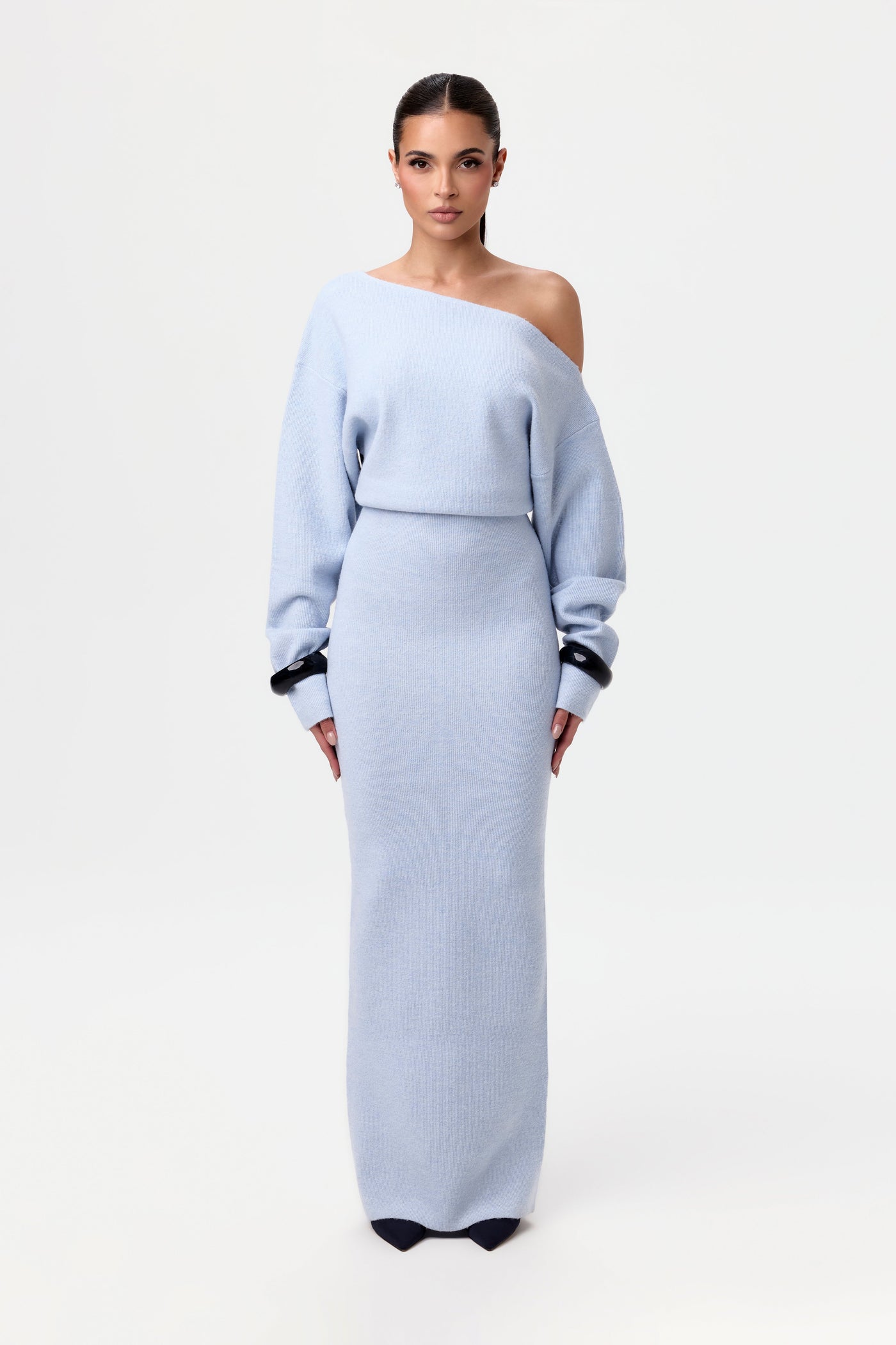 Denise™ | Schulterfreies Kleid