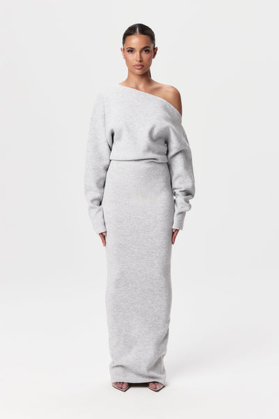 Denise™ | Schulterfreies Kleid