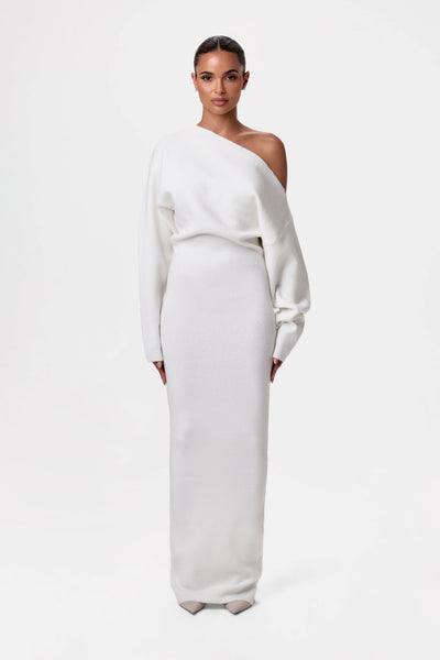 Denise™ | Schulterfreies Kleid