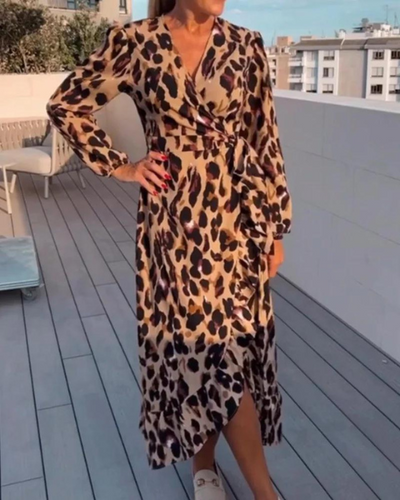 Tina - Kleid mit V-Ausschnitt