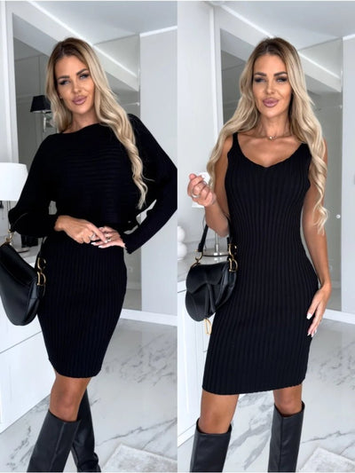 Esmee - Kleid & Pullover Set