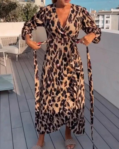 Tina - Kleid mit V-Ausschnitt