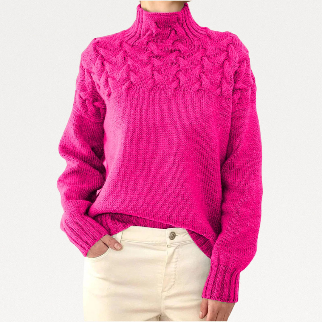 Anne™ | Pullover mit Flechtmuster