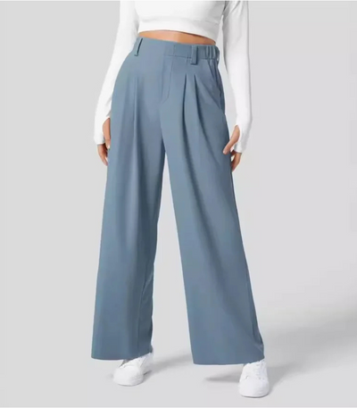Johanna™ | Dehnbare Stoffhose mit hohem Bund