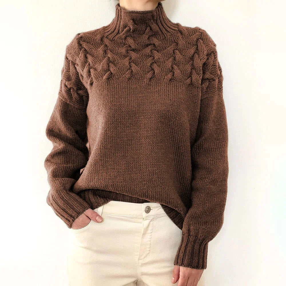 Anne™ | Pullover mit Flechtmuster