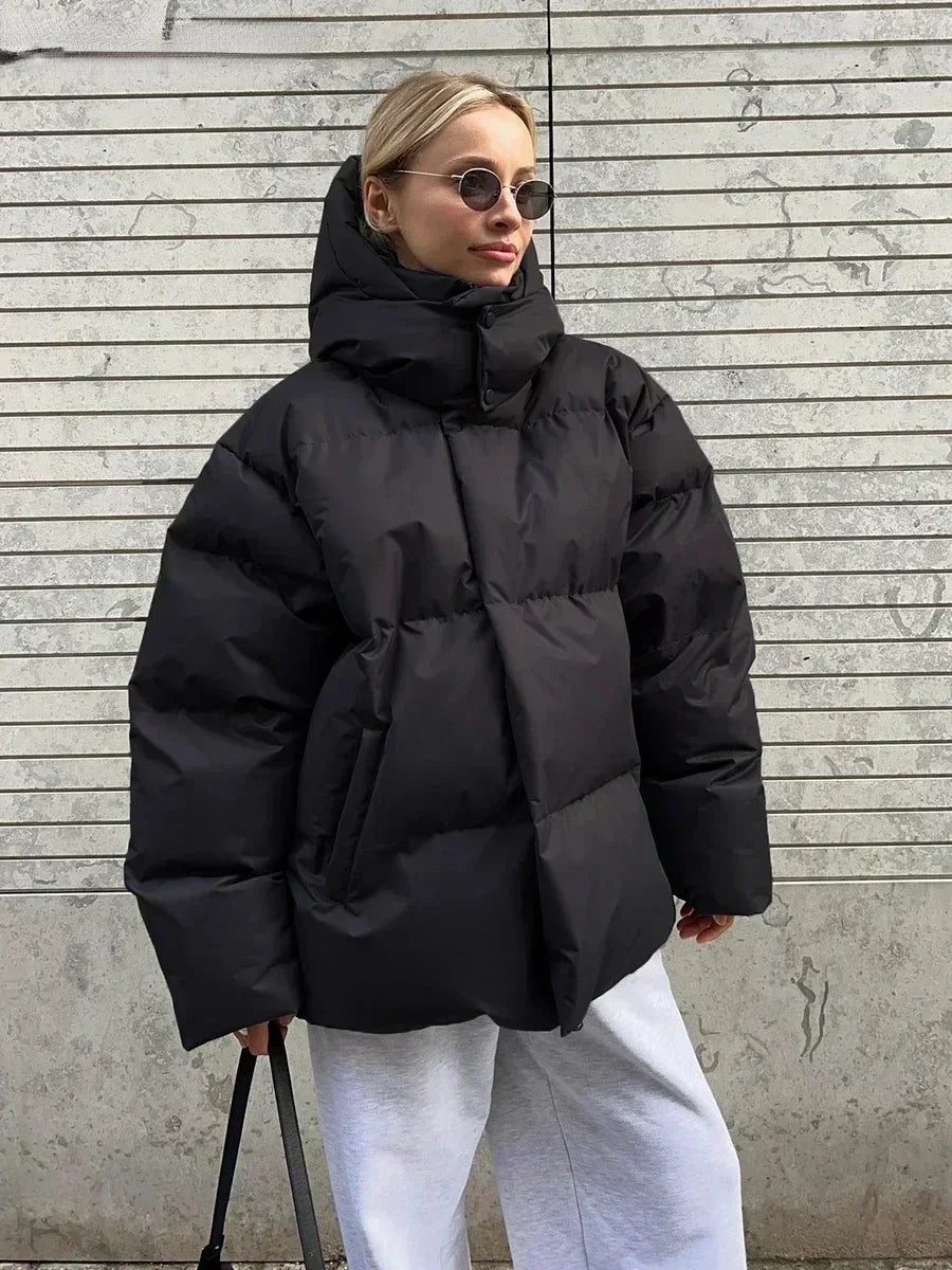 Monica - Dicker gesteppter Wintermantel für Frauen