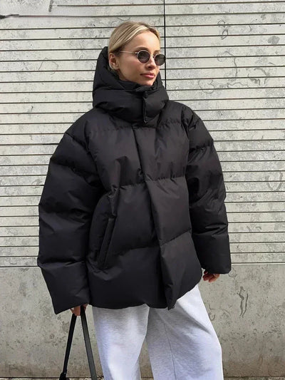 Monica - Dicker gesteppter Wintermantel für Frauen