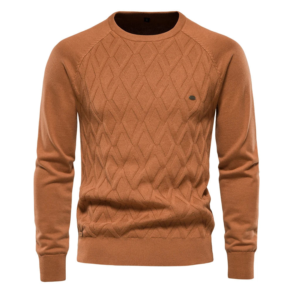 Niklas™ | Pullover mit Karomuster