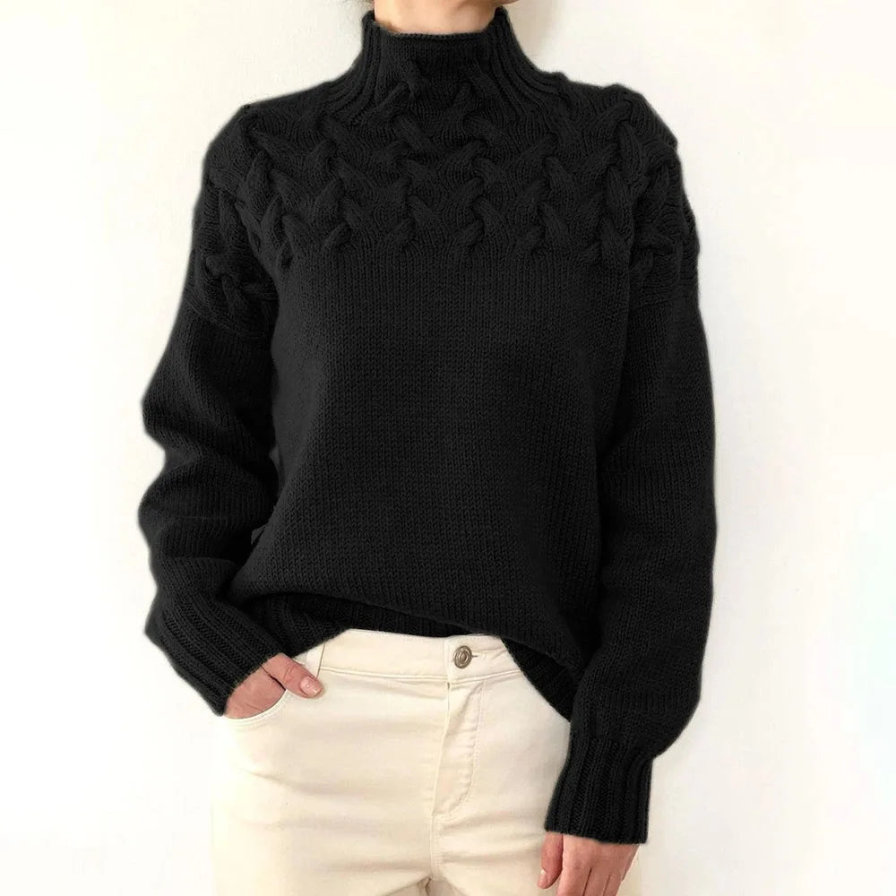Anne™ | Pullover mit Flechtmuster