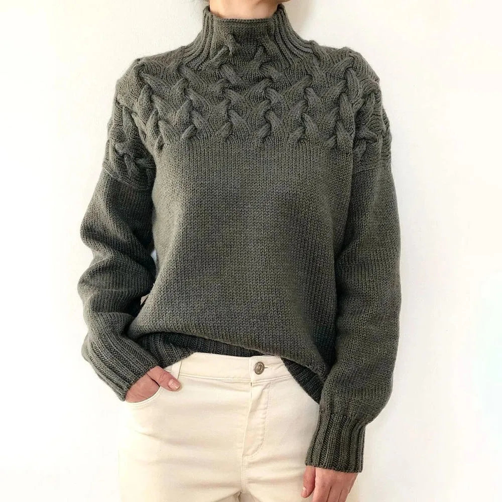 Anne™ | Pullover mit Flechtmuster