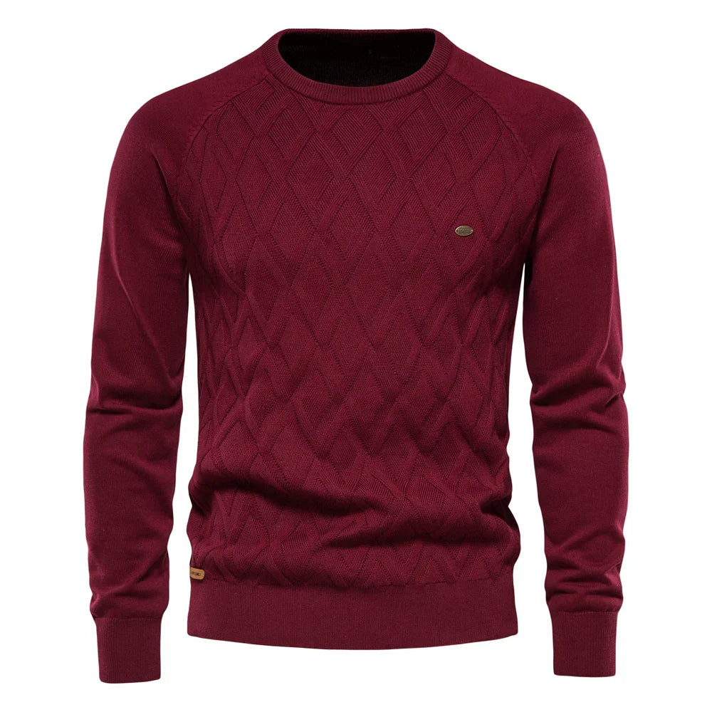 Niklas™ | Pullover mit Karomuster