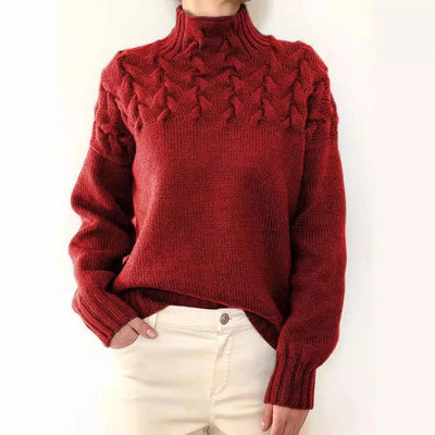 Anne™ | Pullover mit Flechtmuster