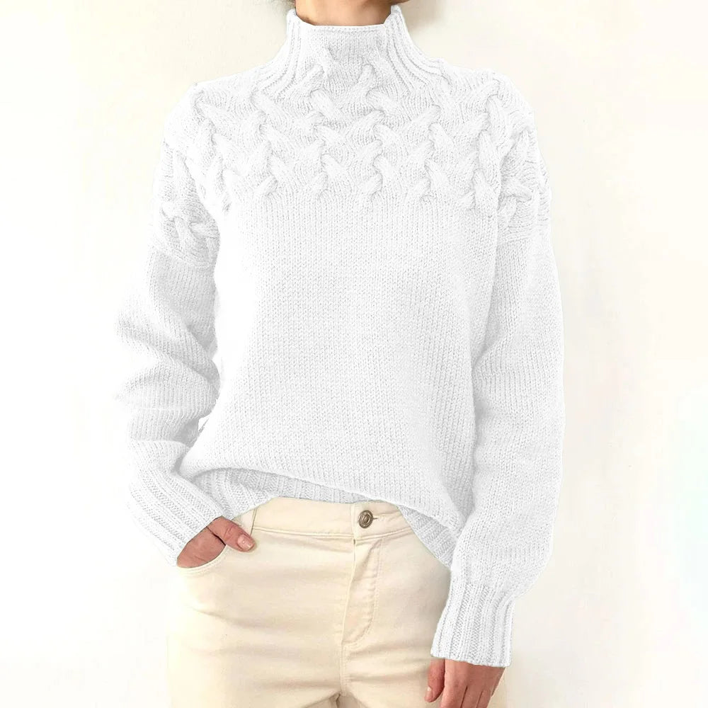 Anne™ | Pullover mit Flechtmuster