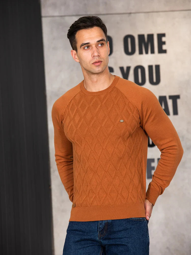 Niklas™ | Pullover mit Karomuster