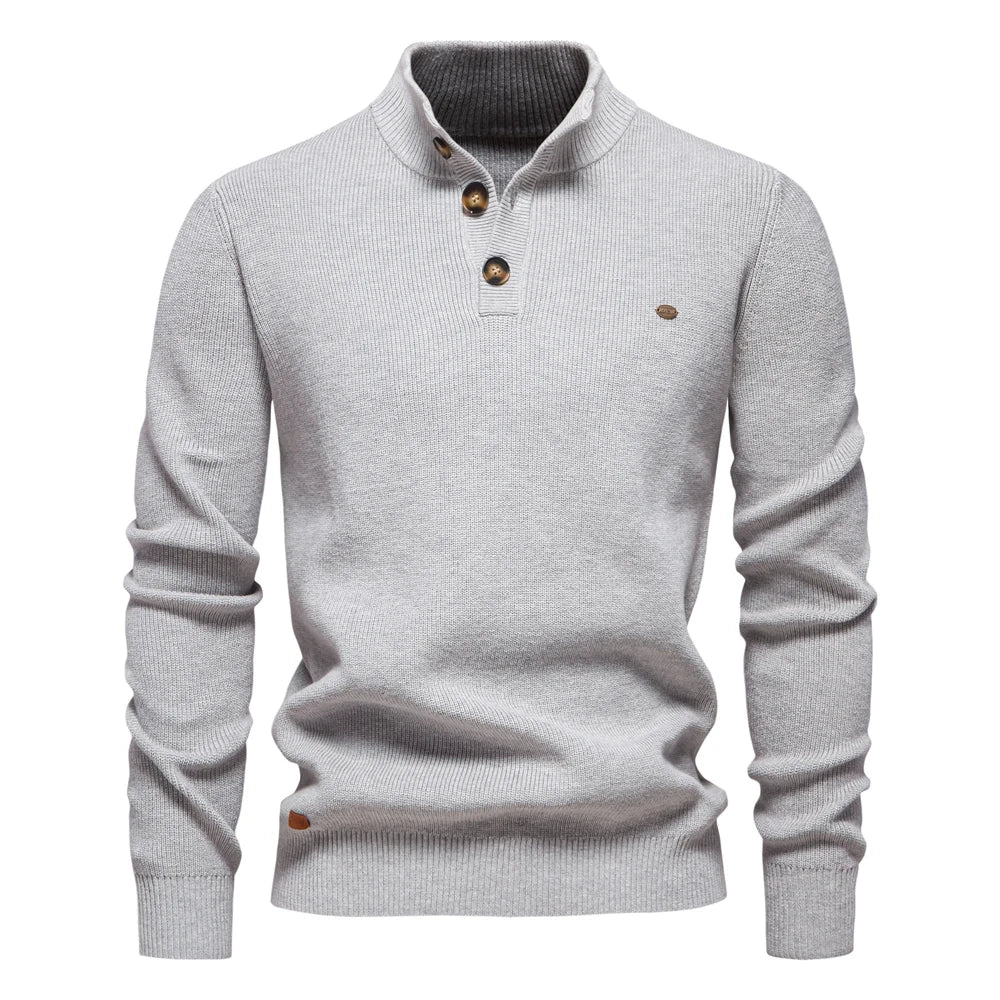 Gregor™ | Pullover mit Knoopdesign
