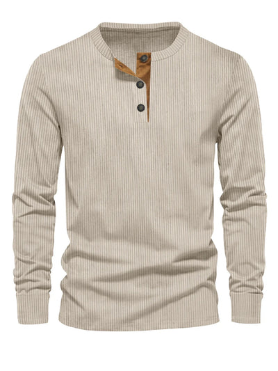 Matthias™ | Gestreiftes Langarmshirt