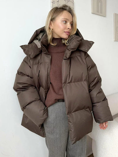 Monica - Dicker gesteppter Wintermantel für Frauen