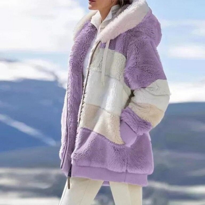 Erika - Bequeme und modische warme Fleecejacke