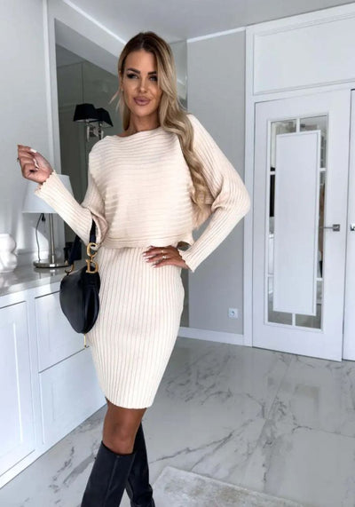 Esmee - Kleid & Pullover Set