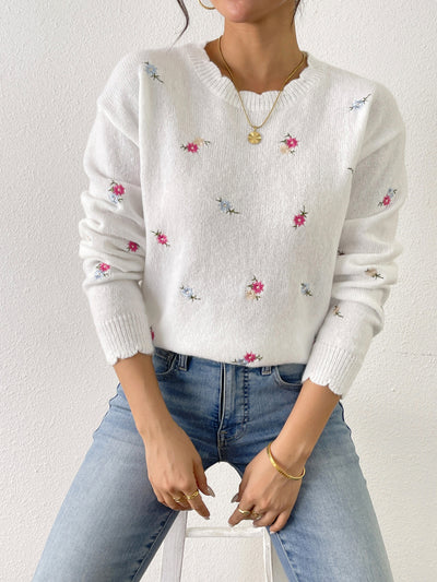 Clara™ | Blumenstickerei