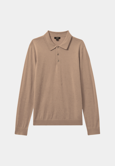 Sebastian™ | Langarm-Poloshirt