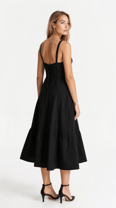 Celina™ Korsett Midikleid