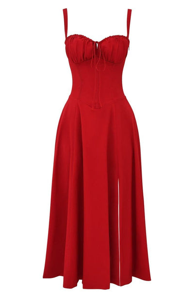 Celina™ Korsett Midikleid