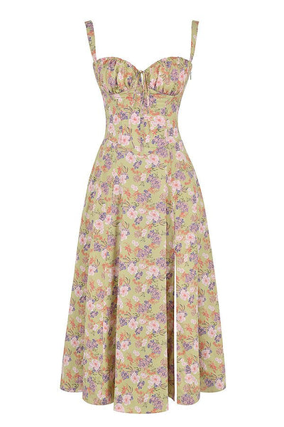 Celina™ Korsett Midikleid