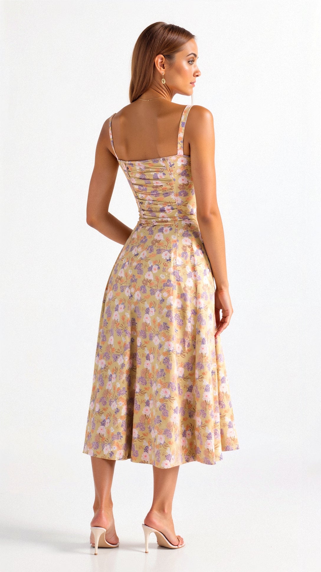 Celina™ Korsett Midikleid