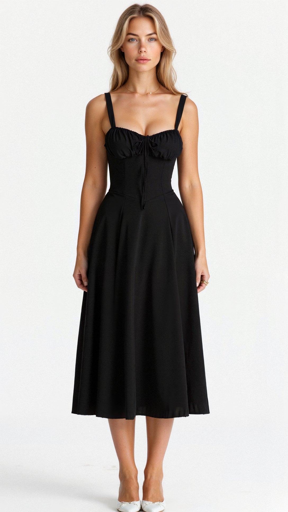 Celina™ Korsett Midikleid