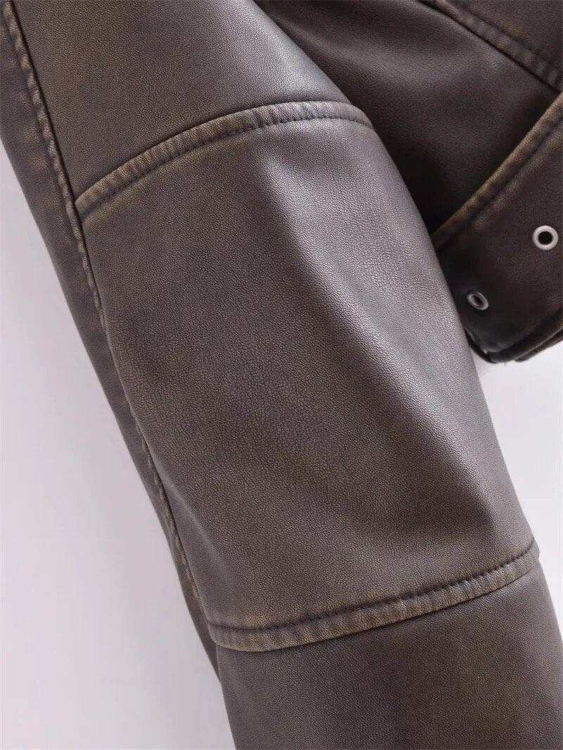 Vivien™ | Cropped Bikerjacke