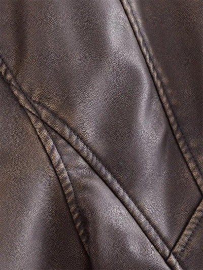 Vivien™ | Cropped Bikerjacke
