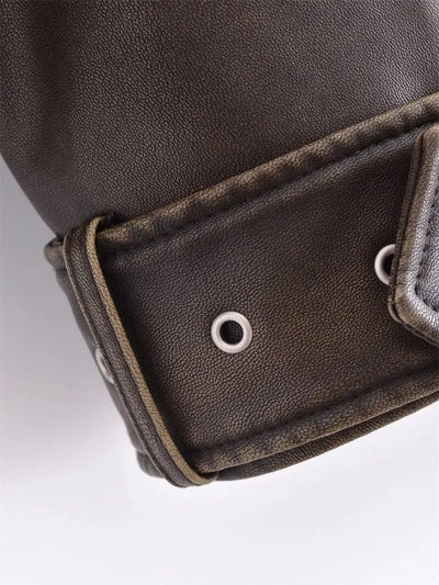 Vivien™ | Cropped Bikerjacke